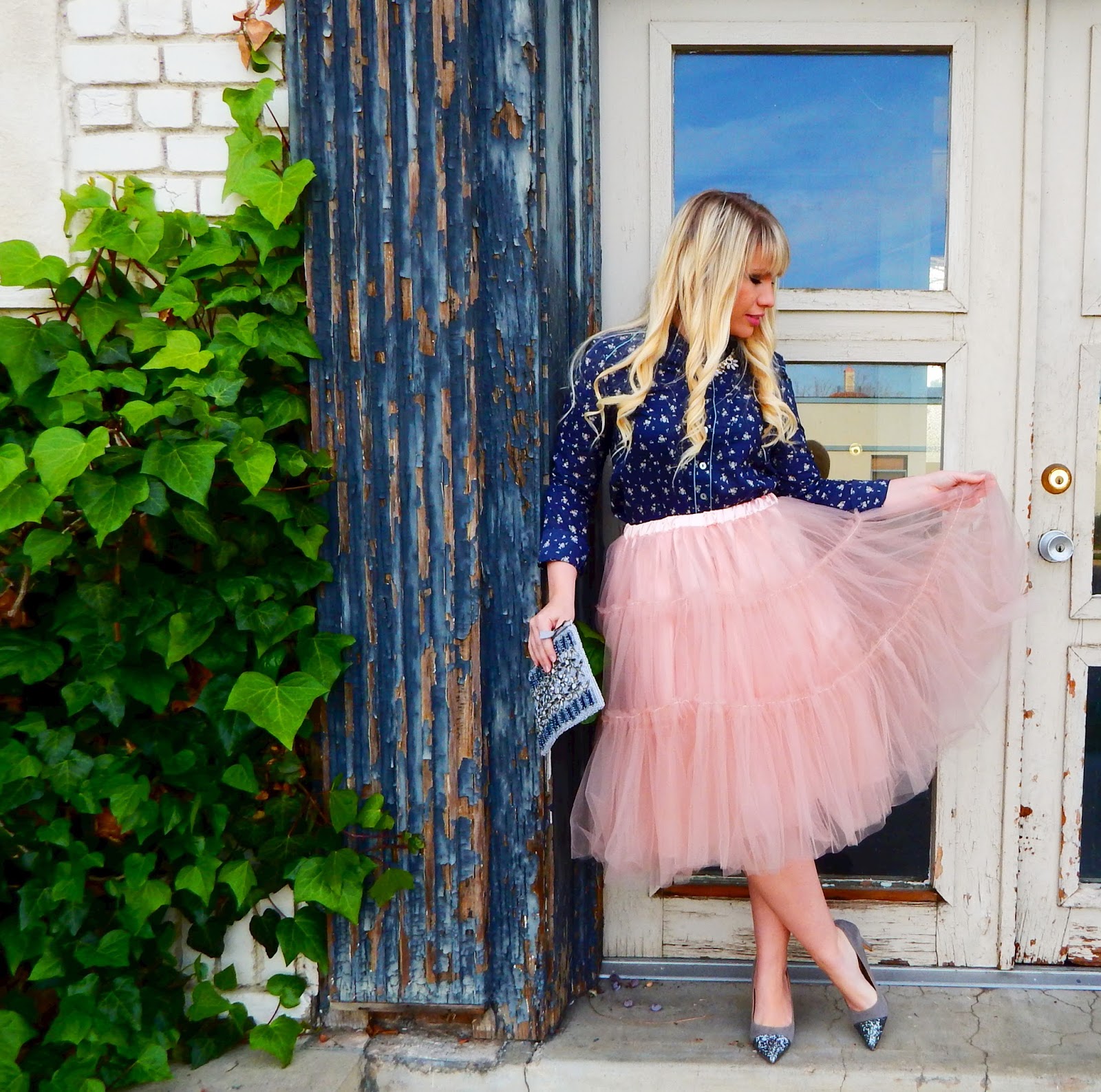 Pink tutu online skirt outfit